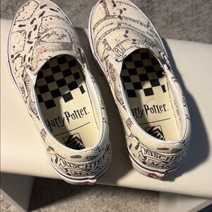 Harry Potter Mischief Managed Slip-On Shoes